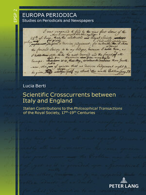 cover image of Scientific Crosscurrents between Italy and England